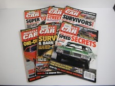 Muscle Car Review Magazines x