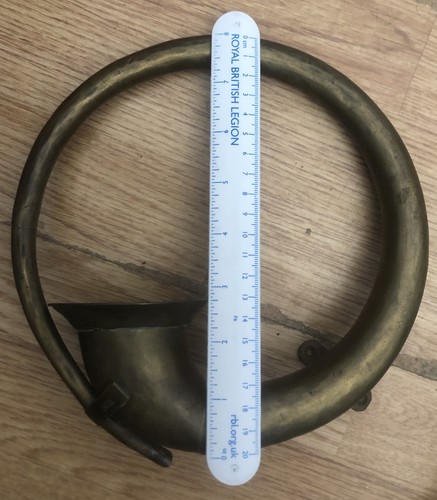 Vintage antique brass - vintage, circular