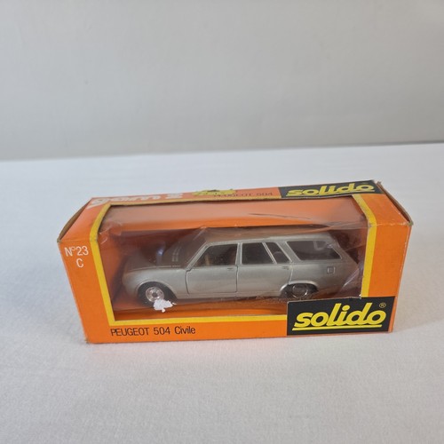 Boxed solido peugeot 504 - boxed,