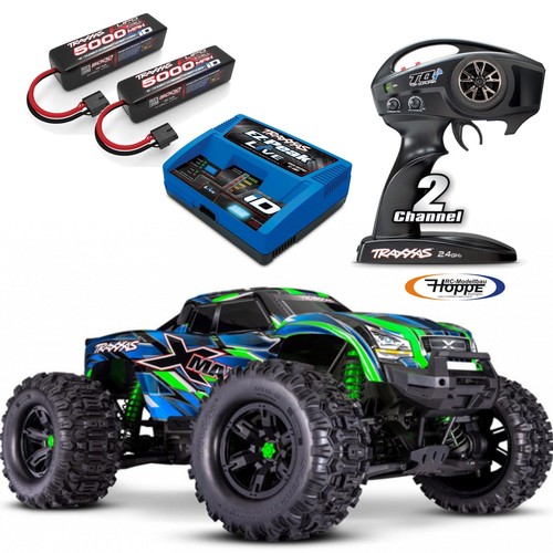 Traxxas maxx 4x4 vxl - 4x4, green