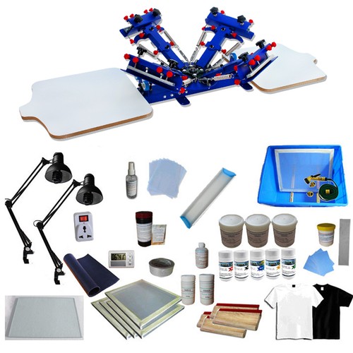 Color screen printing press - screen,