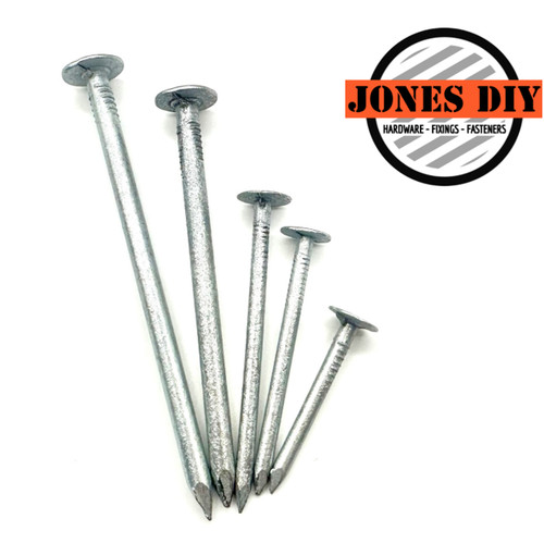 Clout nails galvanised felt - clout,