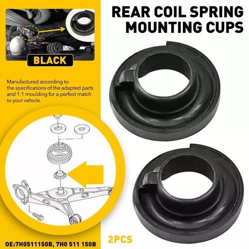 2pcs rear lower - rear, coil