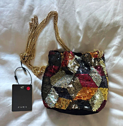 Zara multicolour geometric - zara,