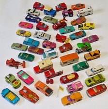 Job lot mixed 1970s Matchbox Lesney diecast cars Superfast Flying Bug Mini Haha