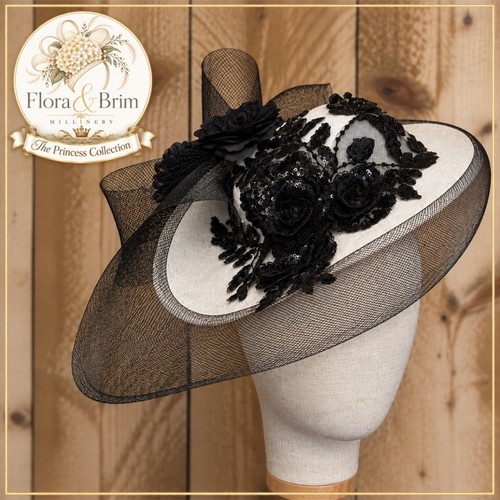 Ivory black floral - ivory,
