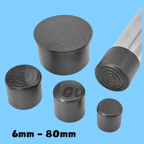 Round chair leg cap - cap, rubber