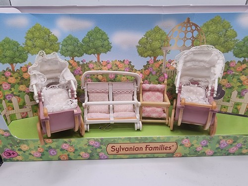 Sylvanian families pram bundle - sylvanian,
