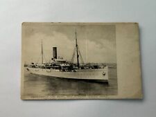 Vintage Maritime Postcard Dunluce Castle Union Castle Lines Unposted