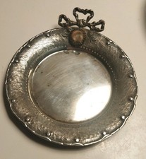 ANTIQUE SOLID SILVER TRINKET