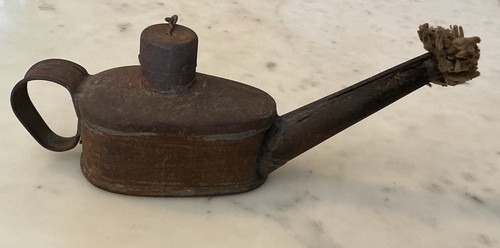 Antique railway flare lamp - antique,