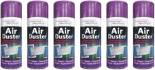 6 x Compressed Air Duster