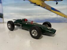Vintage 8 inch Plastic Lotus F1 Car Green Friction Powered Good Condition