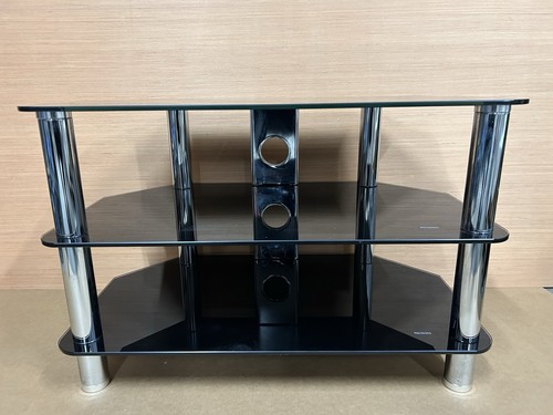 Glass stand black with - stand,
