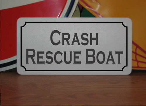 Crash rescue boat - rescue, metal