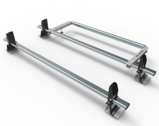 Renault Master ROOF RACK 2010 to 2024 2 Bars Stops Roller MWB LWB- AT81LS+A30