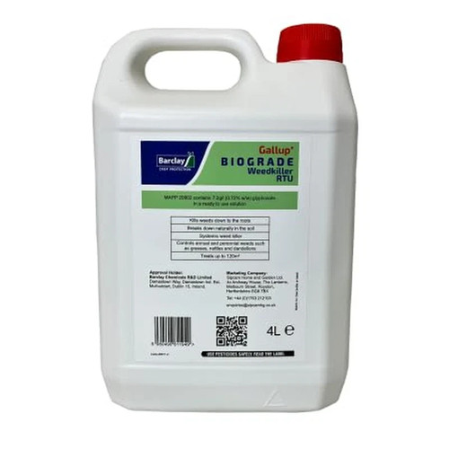 Gallup biograde weedkiller rtu - gallup,