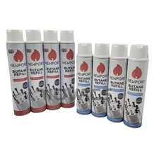 Newport Butane Zero Impurities Butane Gas Lighter Refill - 250ml / 300ml / 400ml