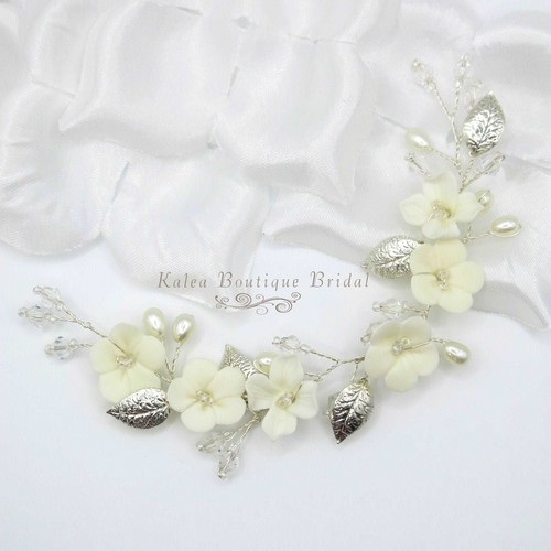 Off white flower - flower, vine