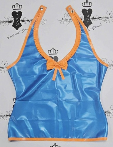 Latex angelique rubber top - angelique,