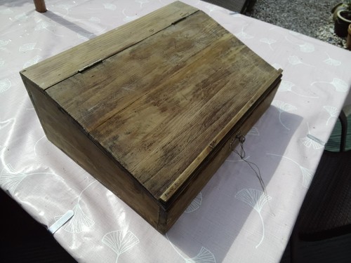 Antique pine table - antique, desk