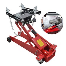 500kg Hydraulic Lifting Roll-Under Transmission Floor Jack Low Profile Gearbox