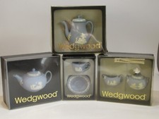 6 PIECE WEDGWOOD BLUE