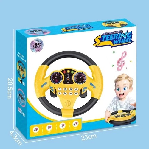 Kids simulation steering - steering, wheel