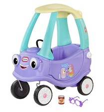 Little Tikes Bluey Grannies Car Cozy Coupe Kids Ride-On Horn Sounds Driving Toy