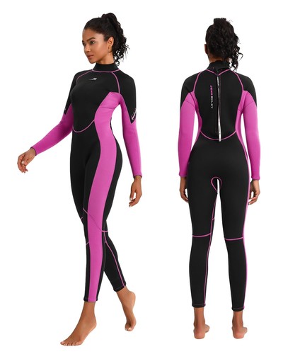 3mm back zip womens full - back,