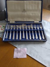 Antique Cake Forks Silver