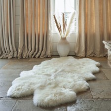 Large Soft Fluffy Faux Fur Sheepskin Rugs Warm Floor Carpet Sofa Shaggy Mat Deco