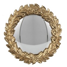 19cm Ornate Gold Convex