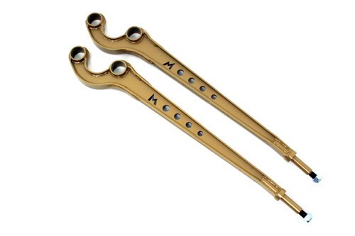 Caster correct radius - 3°,
