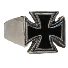 Iron Cross Ring .925 sterling