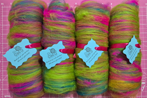 Merino wool roving fibre - fibre, pack