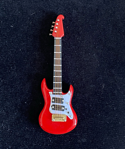 Miniature red gibson - miniature, sg