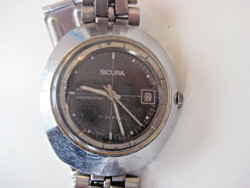 Sicura mens wind - -up, watch..