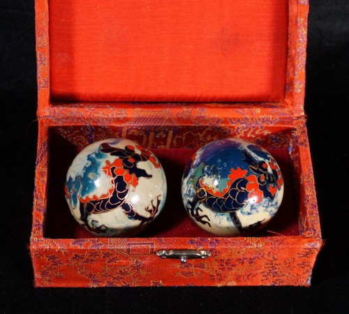 Vintage chinese baoding chime - vintage,
