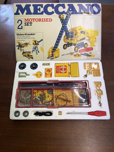 Vintage meccano motorised set - vintage,