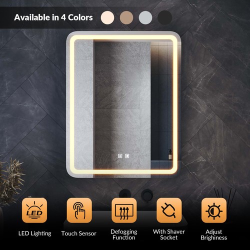 Stylish led bathroom mirror - stylish,