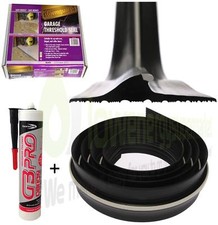 Stormguard Garage Door Floor Threshold Rubber Draught Excluder Weather Seal 8ft