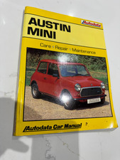 Austin Mini 1962–89 Autodata