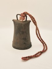 Antique Brass Cow Bell Rustic