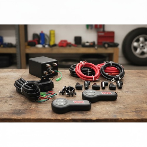 12v electric winch control - 12v, box