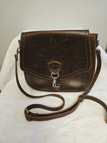 Saddleback leather satchel - leather,