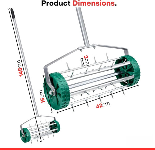 Garden lawn aerator - spike, soil