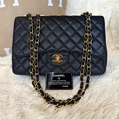 Chanel caviar jumbo - caviar,