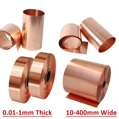 Pure copper sheet roll - 99.9%,