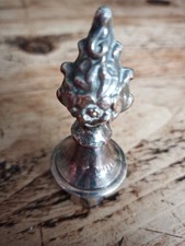Vintage Silver Plated Bottle Stopper/Walking Stick Topper?